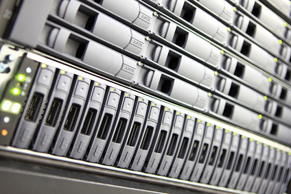 Power supply server cage