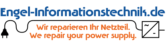 Logo von Engel-Informationstechnik.de, wir reparieren Ihr Netzteil, we repair your power supply