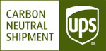 klimafreundlicher Versand mit UPS-Carbon-Neutral-Service